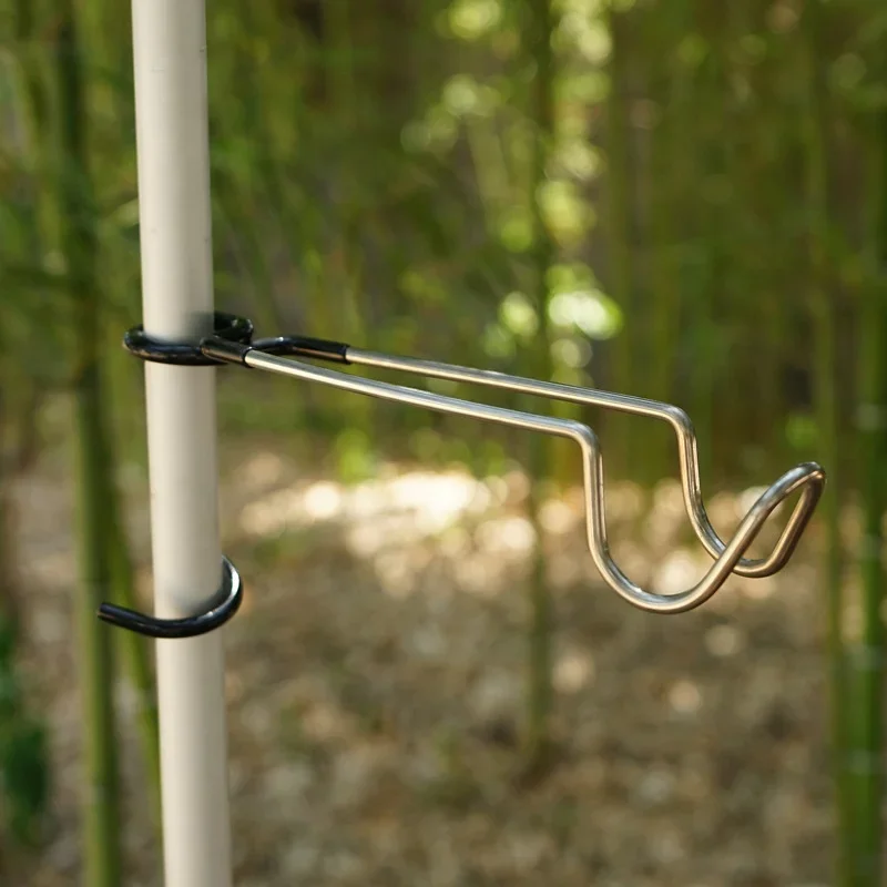 Draagbare roestvrijstalen lich - Camping Cooking Hanger recensie en prijs