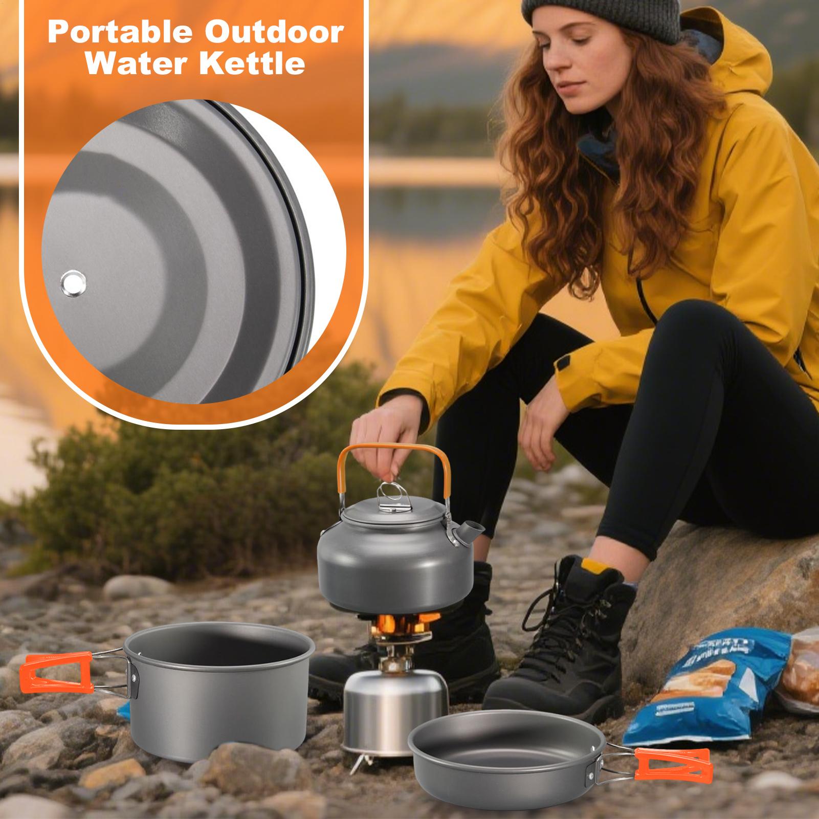 Camping Kookgerei Camping Kook - Camping Cooking Set With Kettle recensie en prijs