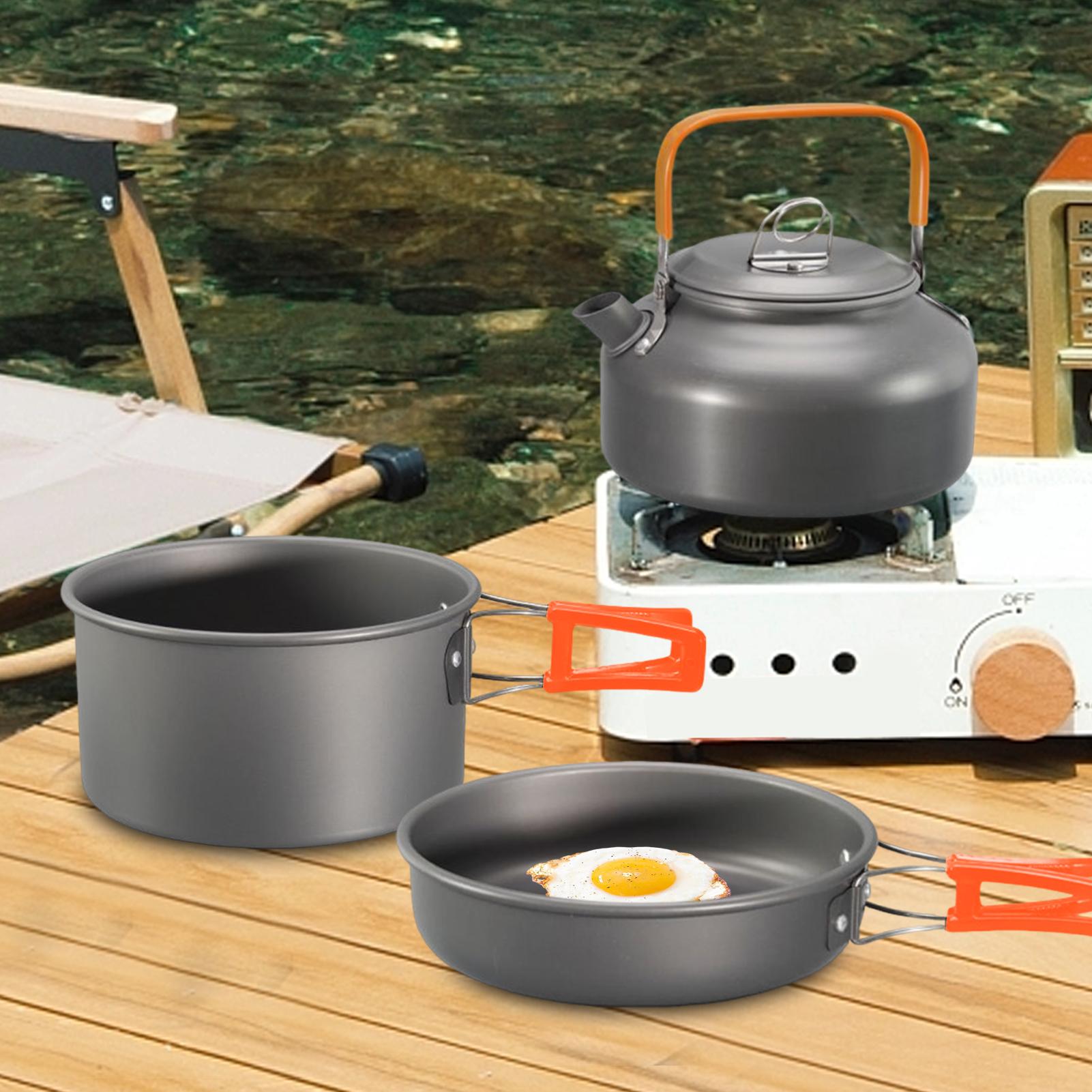 Camping Kookgerei Camping Kook - Camping Cooking Set With Kettle recensie en prijs