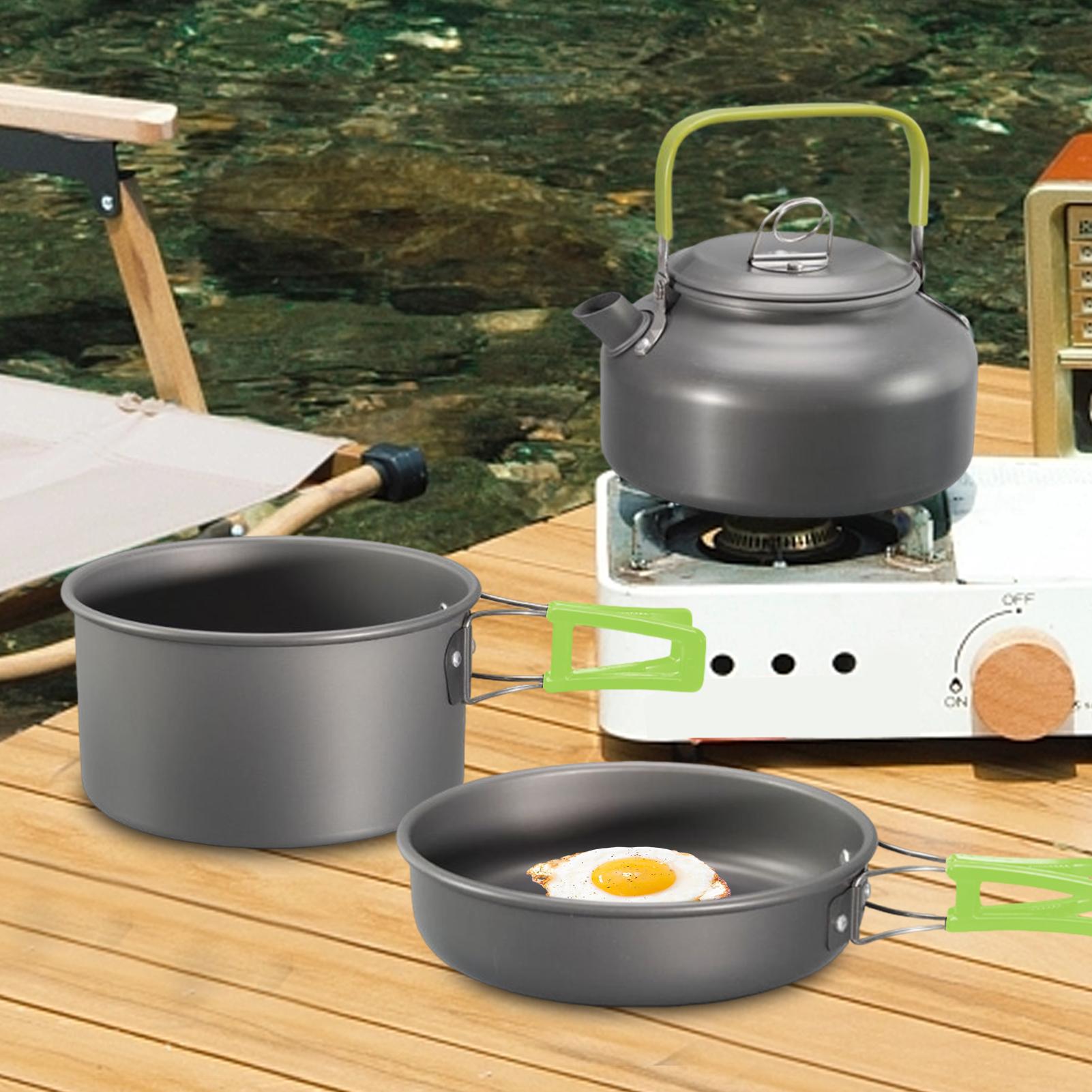 Camping Kookgerei Camping Kook - Camping Cooking Set With Kettle recensie en prijs