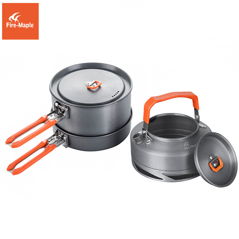 Fire Maple Camping Kookgerei G - Camping Cooking Set With Kettle recensie en prijs