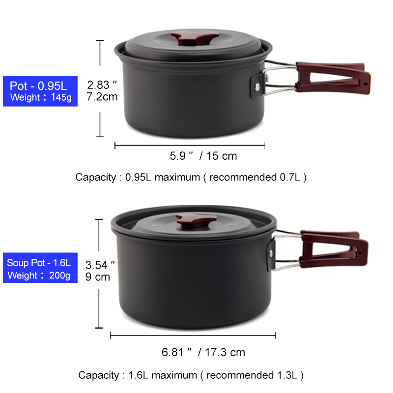 Widesea Camping Kookgerei Set  - Camping Cooking Trangia recensie en prijs