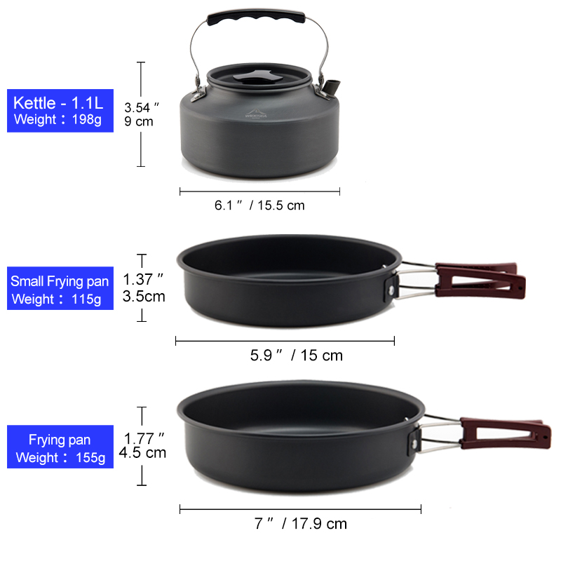 Widesea Camping Kookgerei Set  - Camping Cooking Trangia recensie en prijs