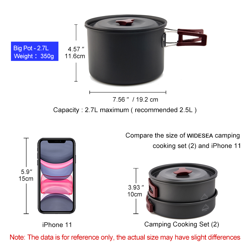 Widesea Camping Kookgerei Set  - Camping Cooking Trangia recensie en prijs