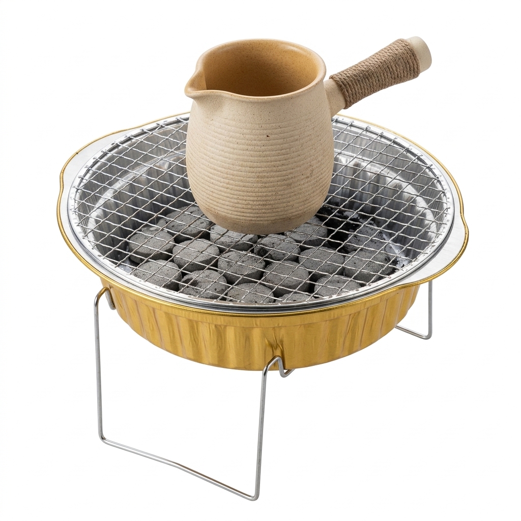 Wegwerp houtskoolgrill van pap - Camping Cooking Essentials Kit recensie en prijs