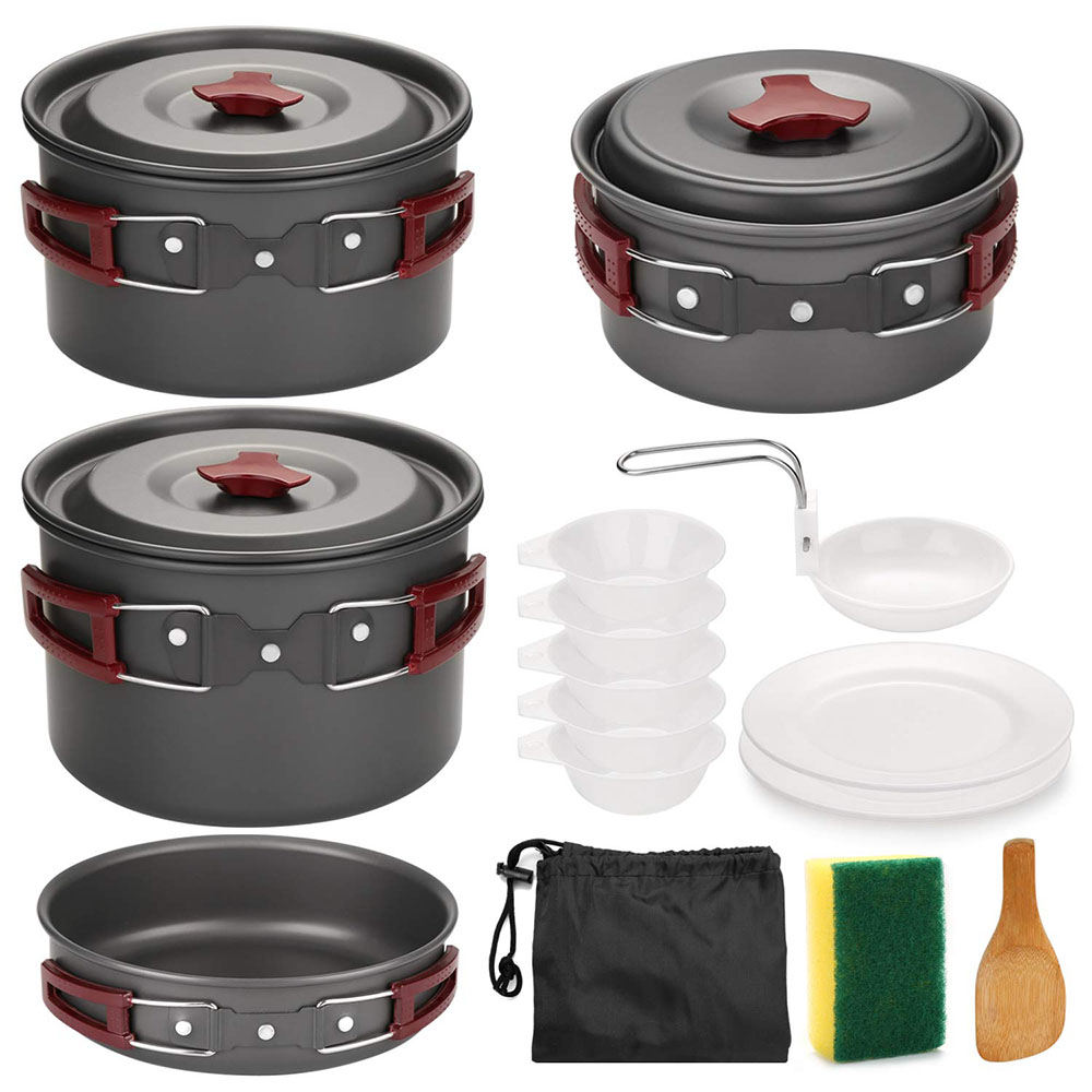 Outdoor Camping Kookgerei Kit  - Camping Lightweight Cooking Pot recensie en prijs