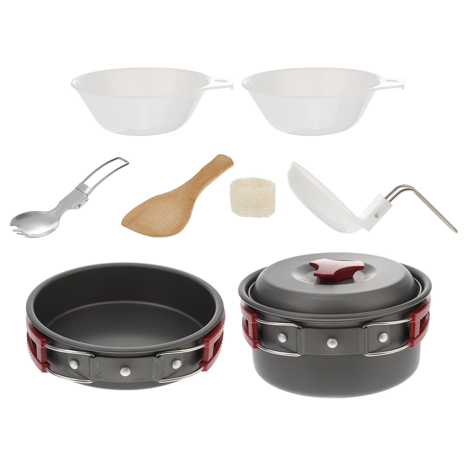1 Set Aluminium Outdoor Kookge - Camping Cooking Essentials Kit recensie en prijs