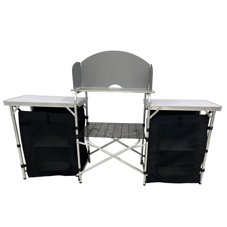 Draagbare opvouwbare kooktafel - Camping Cooking Kitchen recensie en prijs