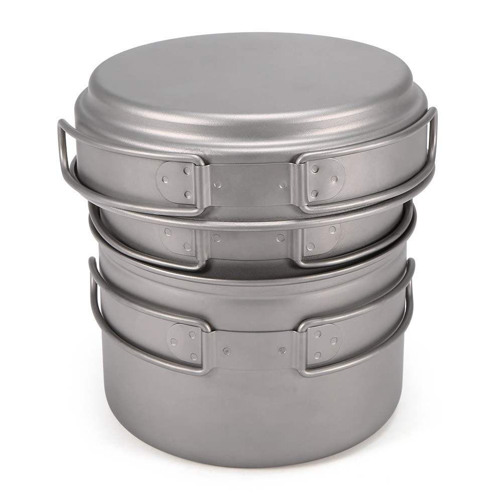 Ultralichte 3-delige titanium  - Camp Spork Set recensie en prijs