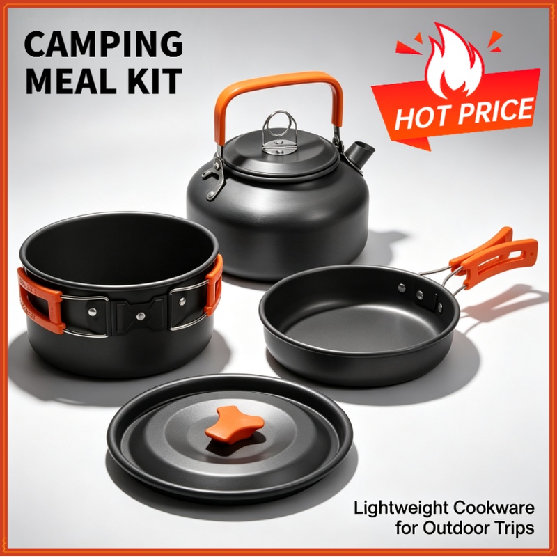 Campingkookset Campingkookgere - Camping Cooking Utensil Bag recensie en prijs